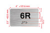 APT# 6R SILVER Hpd Sign