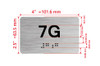 APT# 7G SILVER Hpd Sign