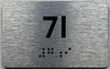 APT# 7I SILVER Sign