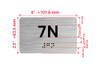 APT# 7N SILVER Hpd Sign