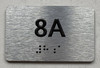 APT# 8A SILVER Compliance Sign