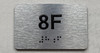 APT# 8F SILVER Compliance Sign