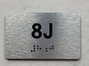 APT# 8J SILVER Compliance Sign
