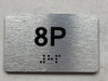 APT# 8P SILVER Safety Sign
