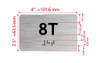 APT# 8T SILVER Hpd Sign