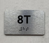 APT# 8T SILVER Ada Sign