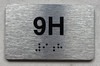 APT# 9H SILVER Compliance Sign