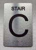 STAIR C Ada Sign