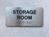STORAGE ROOM Compliance Sign