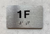 APT# 1F Safety Sign