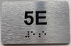 APT# 5E Sign