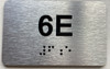APT# 6E Sign