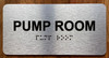 The Pump Room Sign