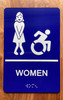 Women Accessible Compliance Sign