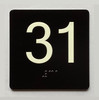 31 Sign with Raised Letters Compliance Sign