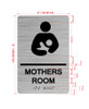 Mothers Room With Sign with Raised Letters Hpd Sign