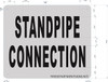 Standpipe Connection  Safety Sign Standpipe Connection  Safety Sign