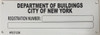 hPD Building Registration Number Sign, as required under HMC § 27-2107. hPD Building Registration Number Sign, as required under HMC § 27-2107.