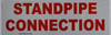 Standpipe Connection  Signage