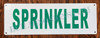 Sprinkler  Building Sign Sprinkler  Building Sign