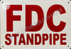 FDC Standpipe  Signage FDC Standpipe  Signage