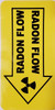 Radon Vent Sticker-ONE