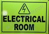 Electrical Room Fire Deparment Sign Electrical Room Fire Deparment Sign