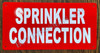 Sprinkler Connection   Hotel Sign