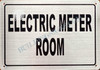 Electric Meter Room Dob Sign Electric Meter Room Dob Sign
