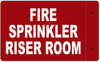 FIRE Sprinkler Riser Room Projection- FIRE Sprinkler Riser Room 3D Sign FIRE Sprinkler Riser Room Projection- FIRE Sprinkler Riser Room 3D Sign