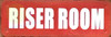 Riser Room Hotel Sign Riser Room Hotel Sign