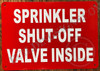 Sprinkler Shut Off Valve Inside Sprinkler Shut Off Valve Inside