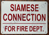 ADA FIRE RISER ROOM Hotel Sign