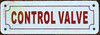 CONTROL VALVE Hotel Sign