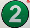 #2 FUEL OIL- NUMBER 2 FUEL OIL Hotel Sign