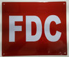 FDC FIRE DEPARTMENT CONNECTION FDC FIRE DEPARTMENT CONNECTION