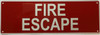 Fire Escape, Fire Safety Fire Deparment Sign Fire Escape, Fire Safety Fire Deparment Sign