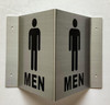 Corridor Men restroom-Men restroom Hallway Sign Corridor Men restroom-Men restroom Hallway Sign