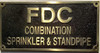 Cast Aluminum - cast bronze color/cast brass color Buildign Sign