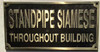 Cast Aluminum - cast bronze color/cast brass color Sign