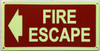 Fire Escape Arrow Left