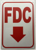 FDC ARROW DOWN Hotel Sign FDC ARROW DOWN Hotel Sign