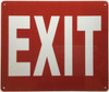 Exit Safety Sign