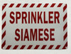 Sprinkler Siamese Sprinkler Siamese