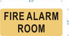 FIRE ALARM ROOM Hotel Sign FIRE ALARM ROOM Hotel Sign