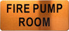 FIRE PUMP ROOM ROOM Safety Sign FIRE PUMP ROOM ROOM Safety Sign