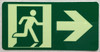 Glow-In-the-Dark Aluminium Safety Sign