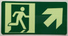 Glow-In-the-Dark Aluminium Safety Sign