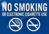 NO Smoking OR Electronic Cigarette USE  Signage