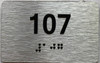 HOTEL ADA APARTMENT NUMBER 107 SIGN